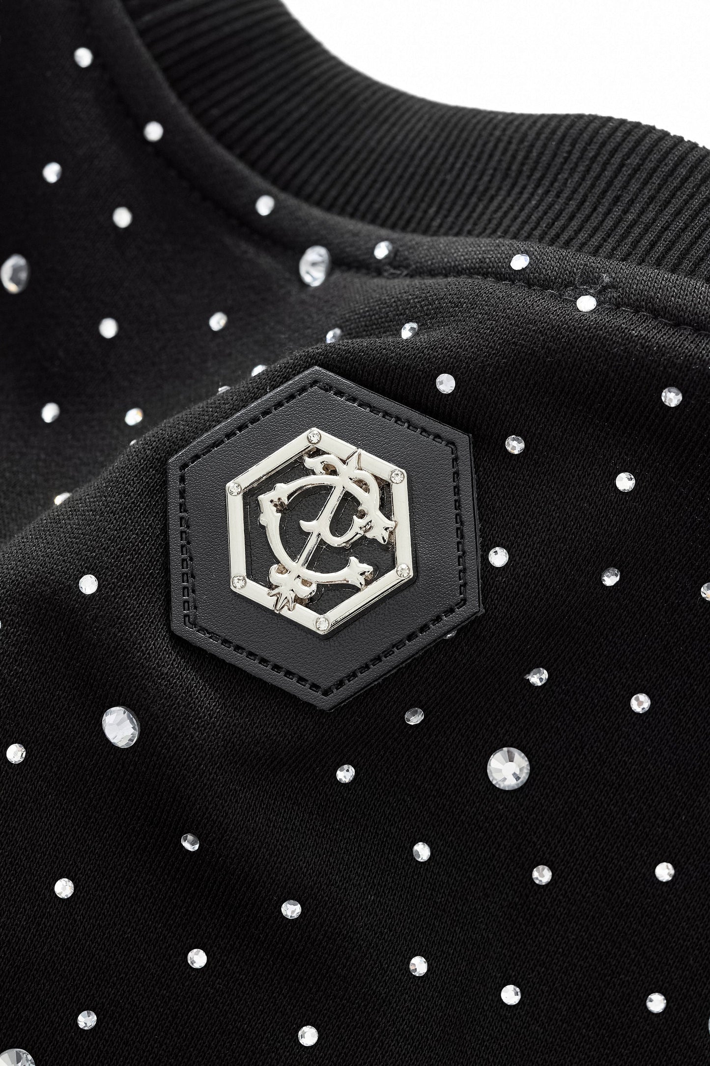 Stellar Scatter Sweatshirt – Century Penthouse BLACK/SILVER