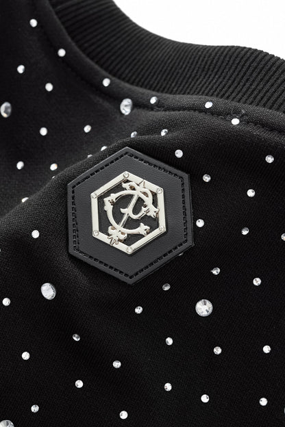 Stellar Scatter Sweatshirt – Century Penthouse BLACK/SILVER
