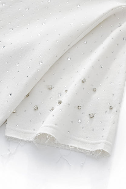 Stellar Scatter Sweatshirt – Century Penthouse WHITE/SILVER