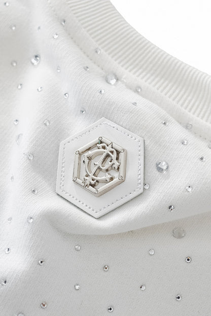 Stellar Scatter Sweatshirt – Century Penthouse WHITE/SILVER