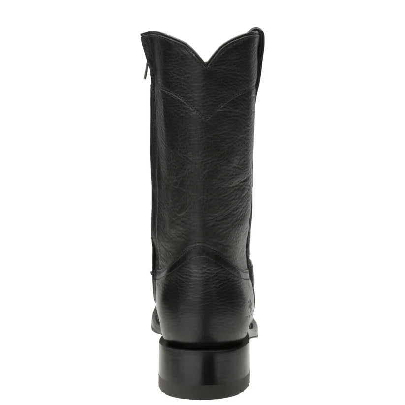 Rio Grande Wichita Roper Leather Boot with Side Closure - Round Toe