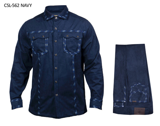 Prestige CSL-562 Navy Double Stitch Clothing Set