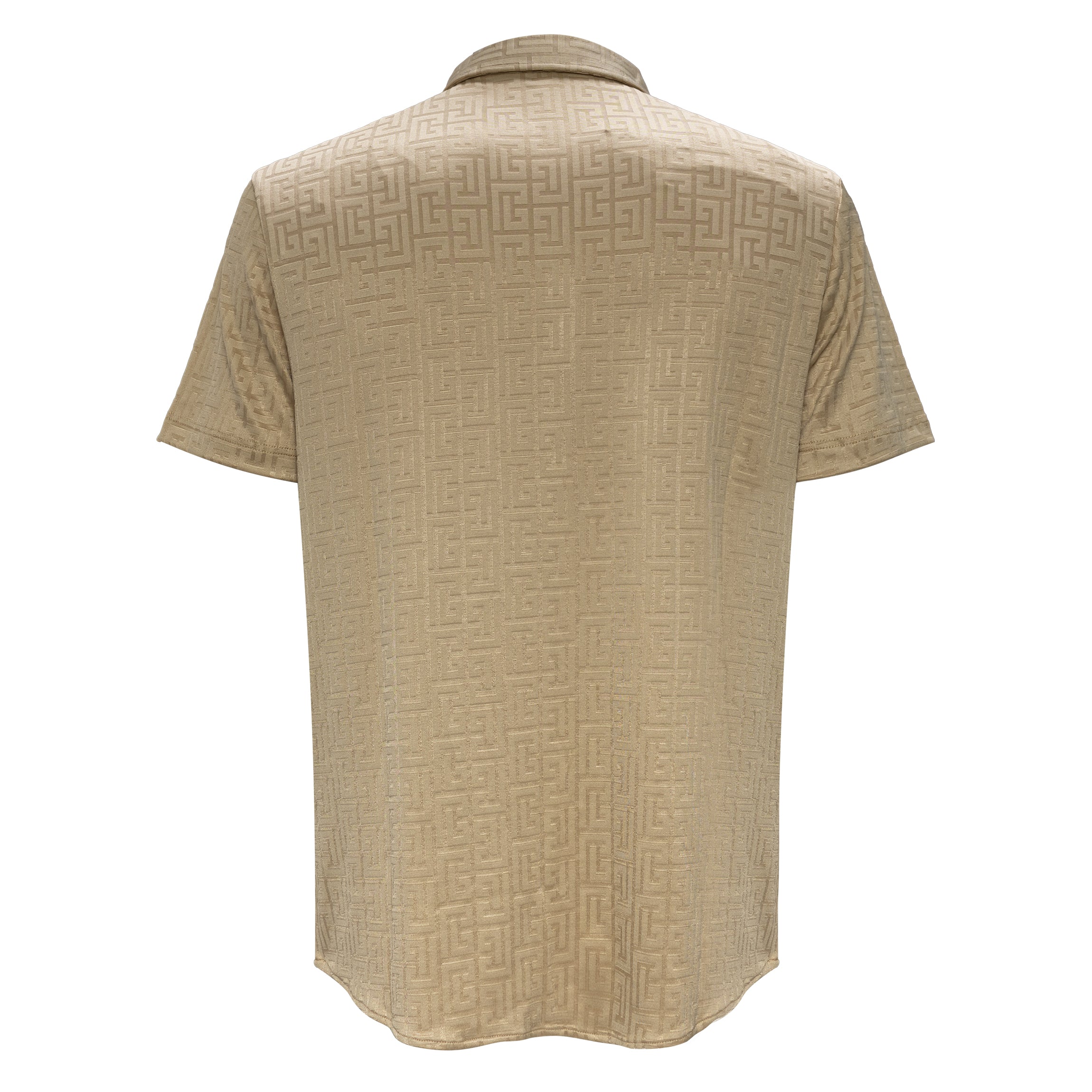 Grecian Grace Shirt - Century Penthouse KHAKI