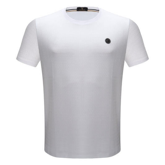 Fashion Mark T-shirt - Century Penthouse White