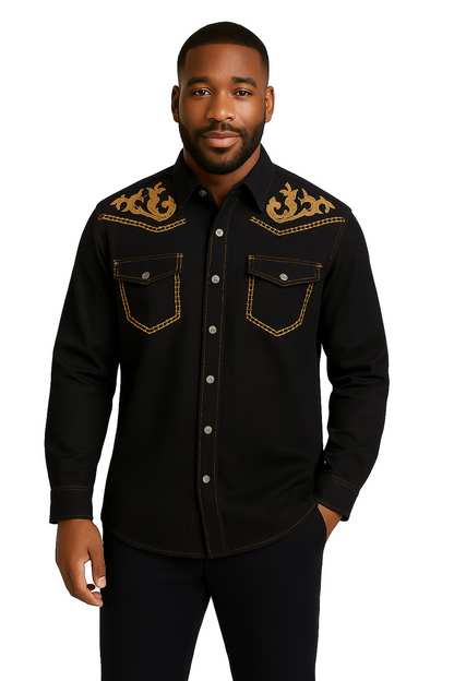 Prestige Golden Frontier black and gold Western set