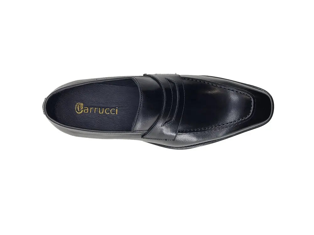 Patina Burnished Penny Loafer