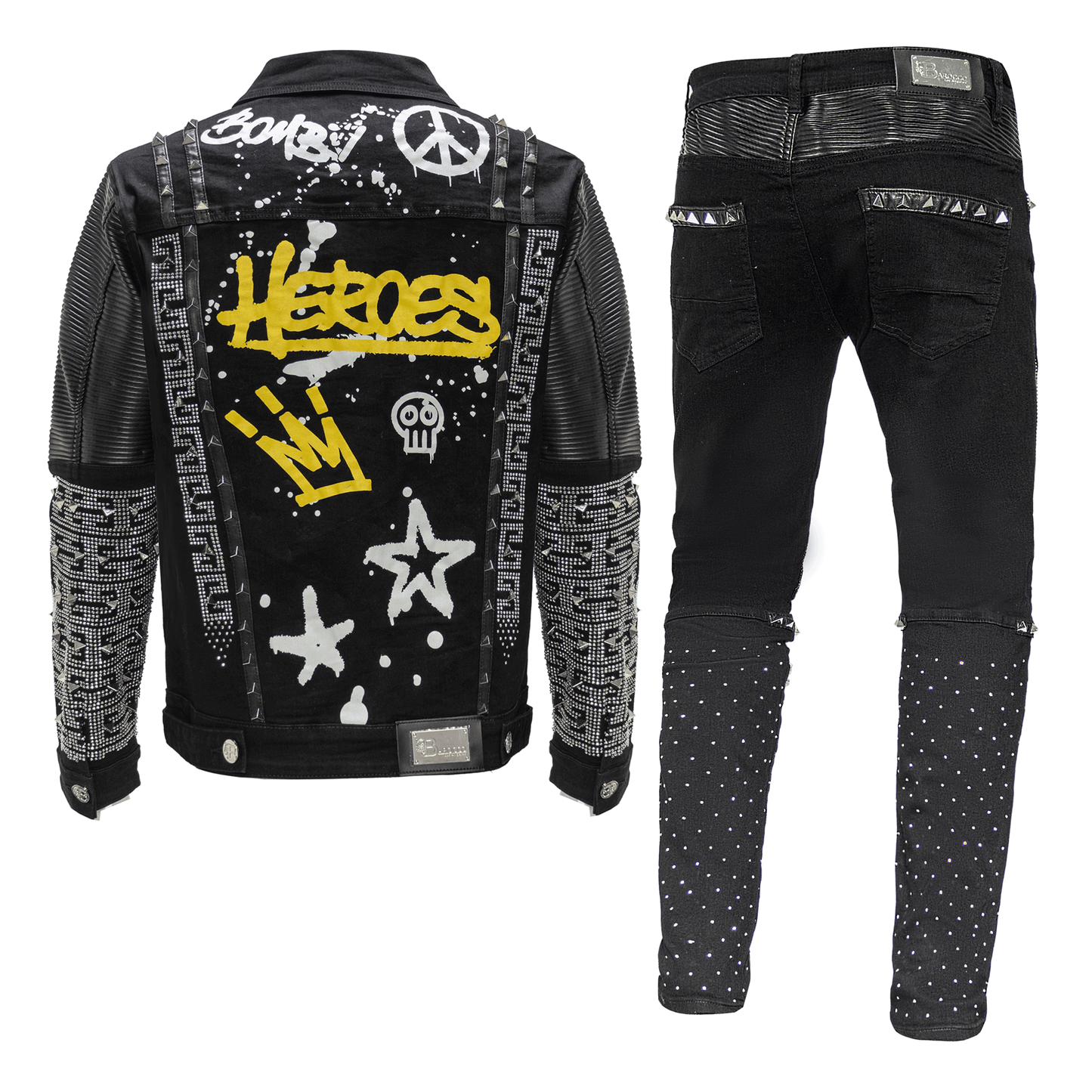 City Shine + Tailored To You SET - BLACK - Dudes Boutique