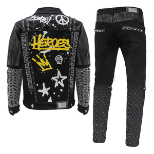 City Shine + Tailored To You SET - BLACK - Dudes Boutique