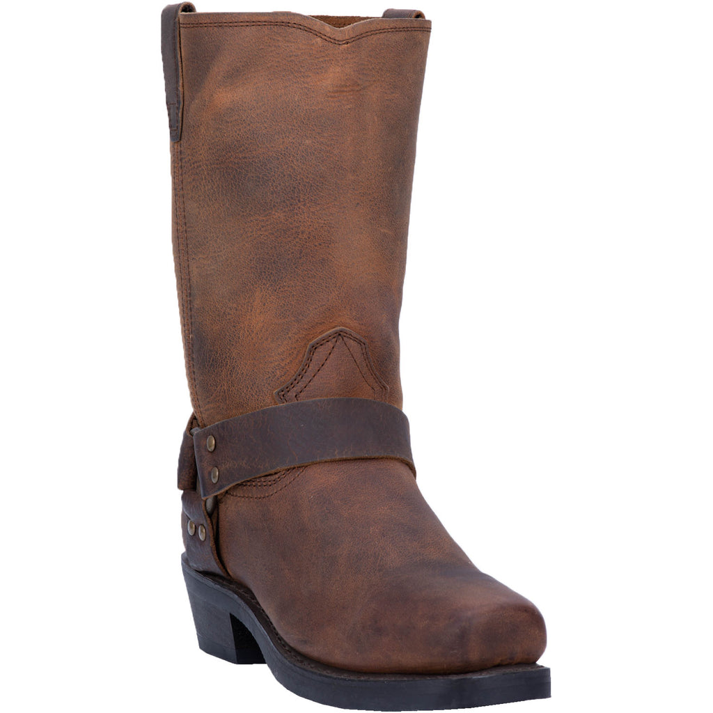 Dingo Men's Brown Dean Leather Harness Boot - Dudes Boutique