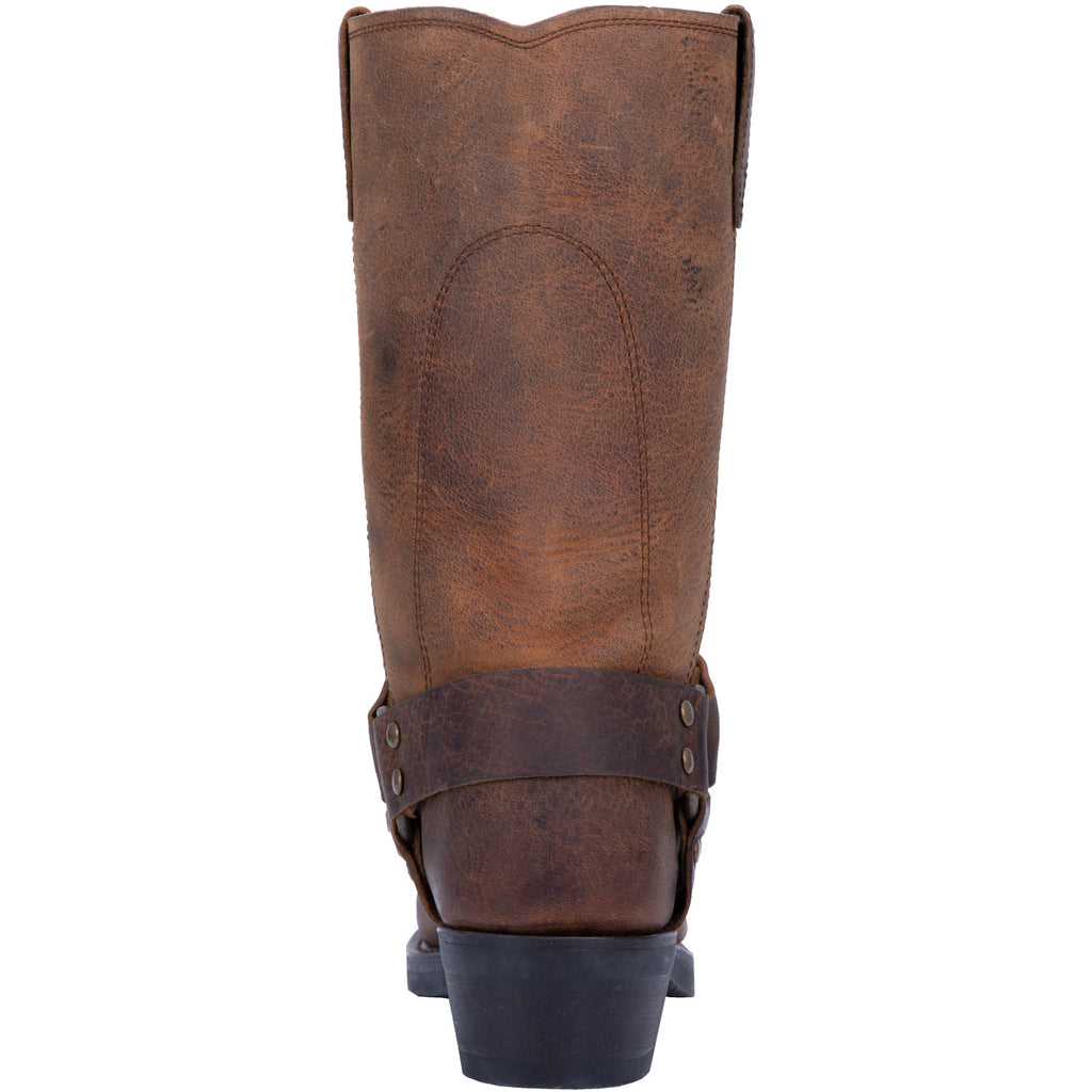 Dingo Men's Brown Dean Leather Harness Boot - Dudes Boutique
