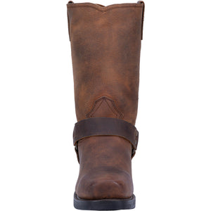 Dingo Men's Brown Dean Leather Harness Boot - Dudes Boutique