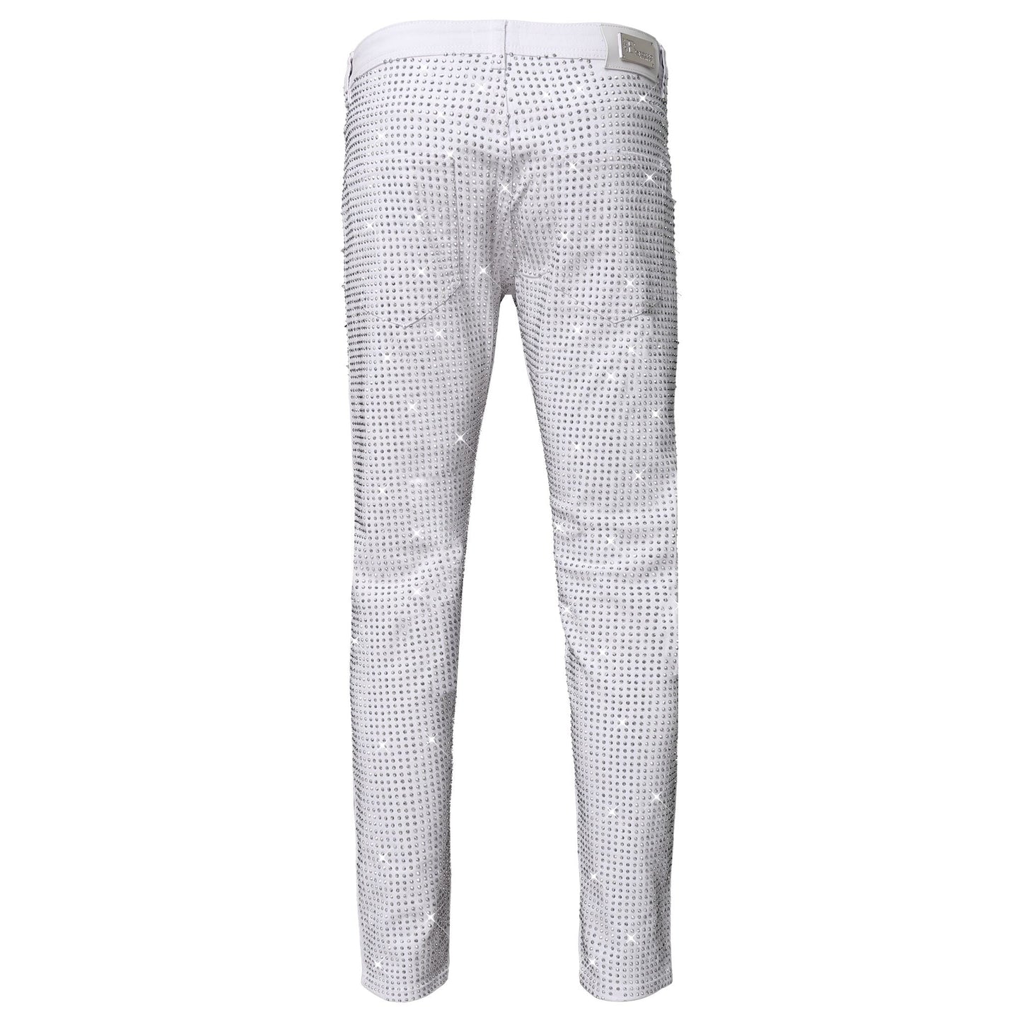 Pure Style Pants WHITE/SILVER
