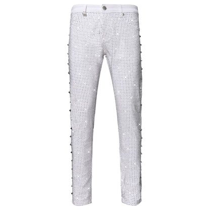 Pure Style + Opulent Overlay SET - WHITE/SILVER - Dudes Boutique