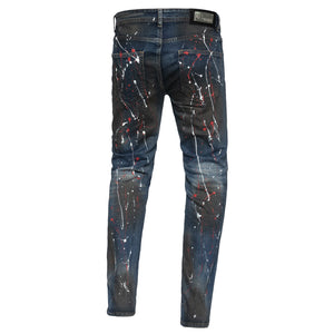Street Edge DENIM/RED - Dudes Boutique