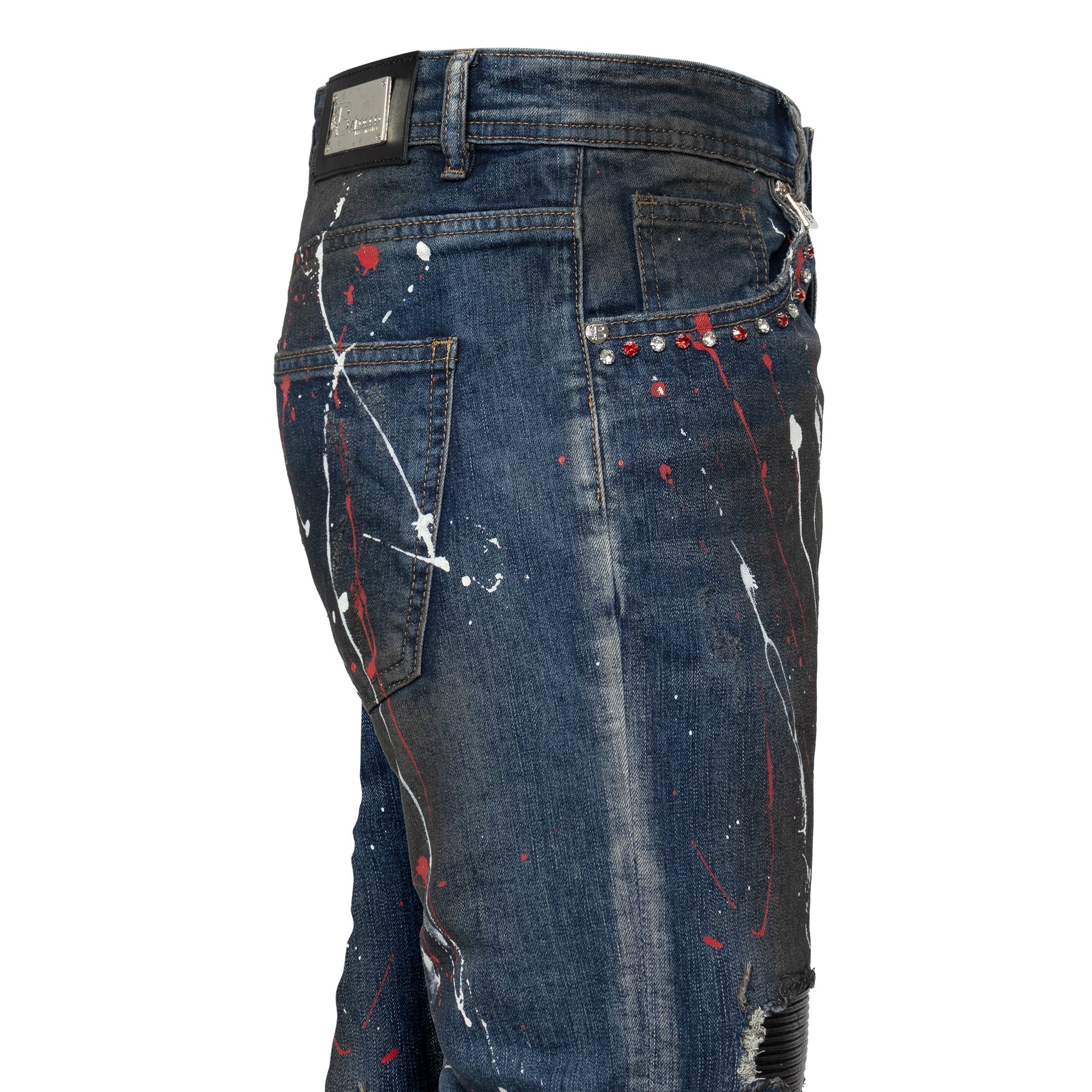 Street Edge DENIM/RED - Dudes Boutique