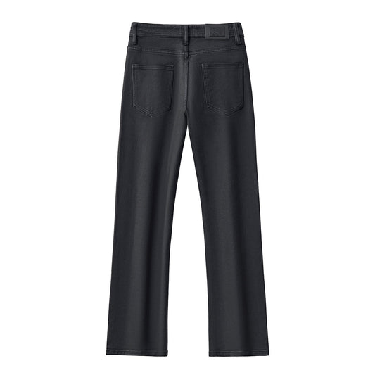 Shadow Coated Denim BLACK