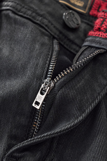 Shadow Coated Denim BLACK