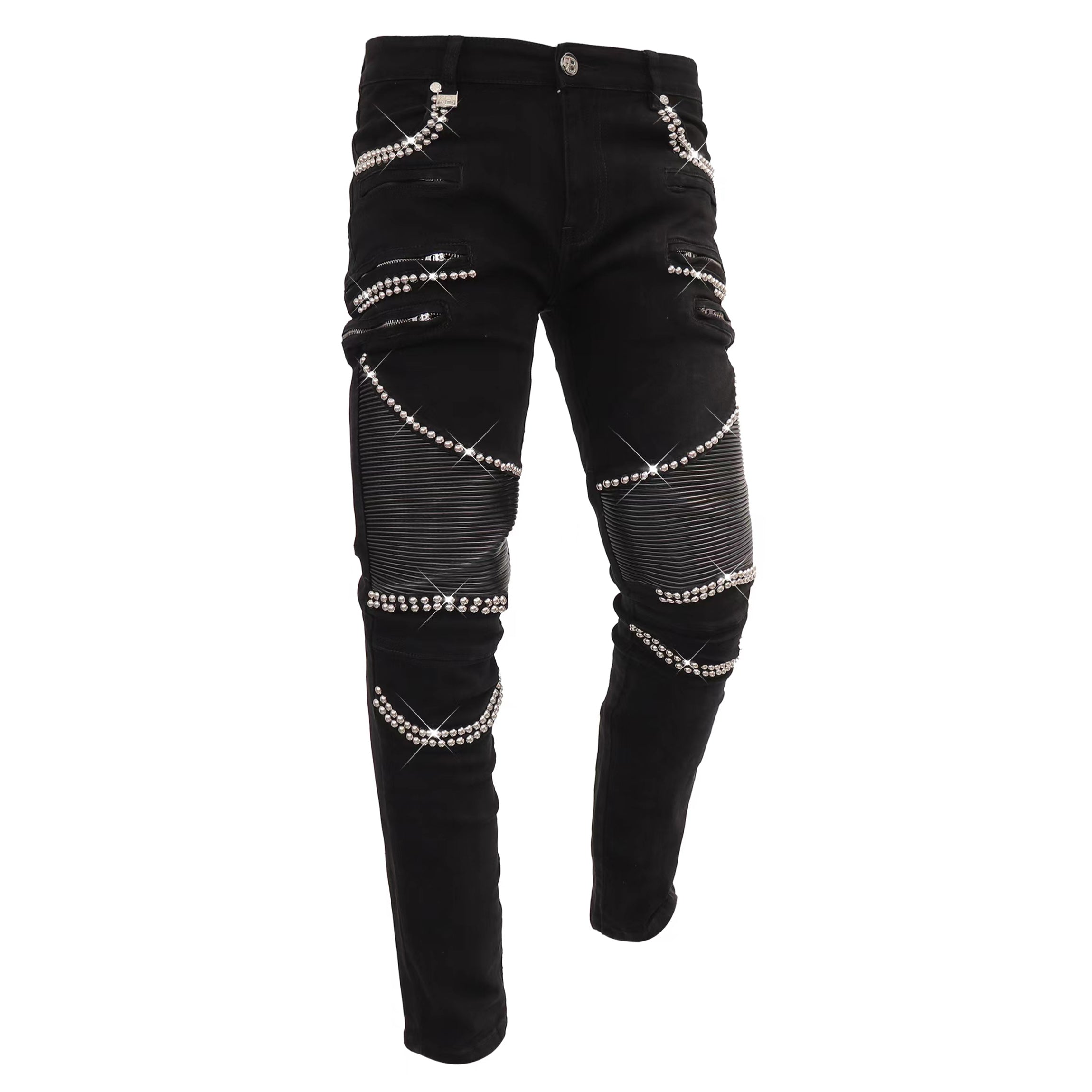 Street Savvy Denim Pants BLACK