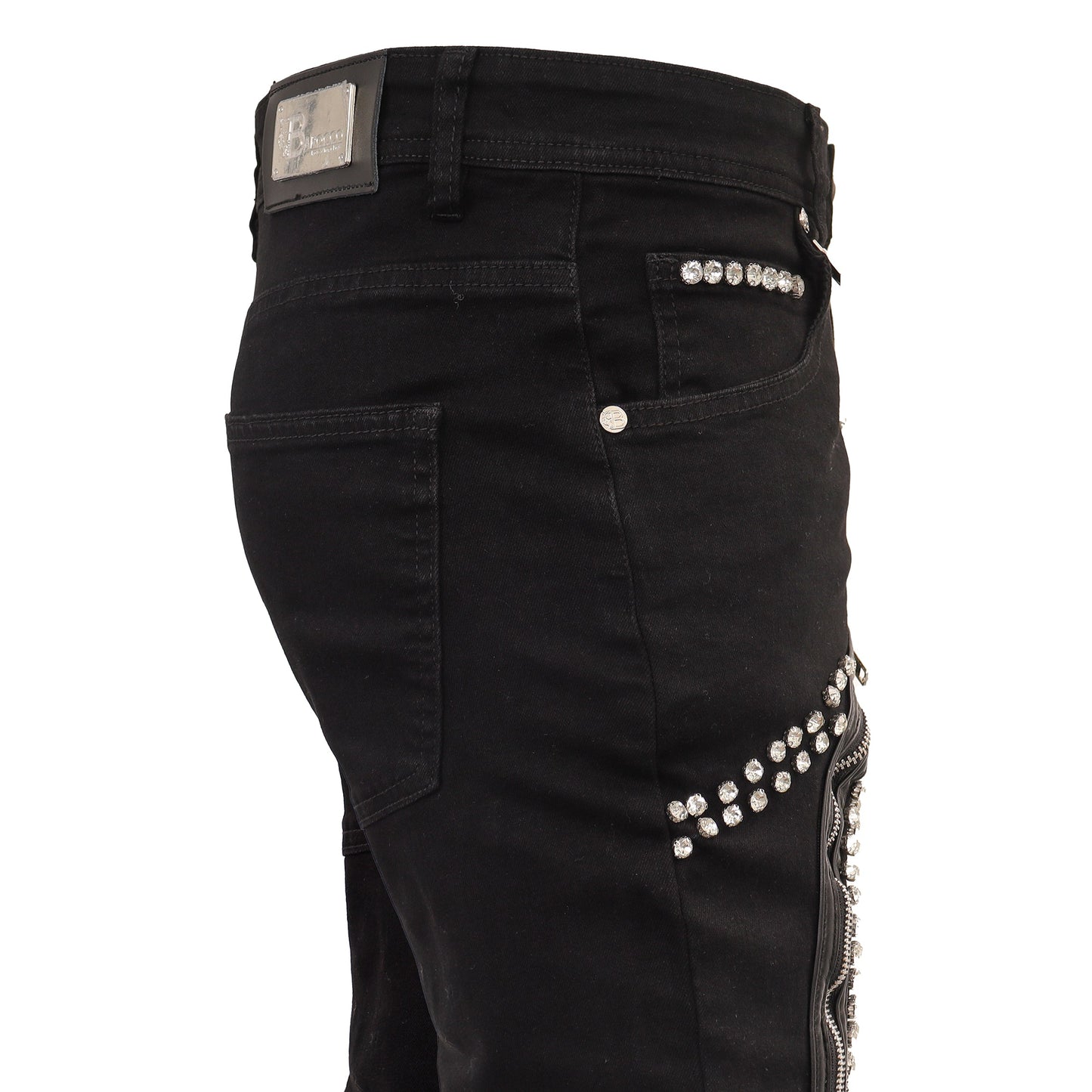 Echo’s of You Denim Pants BLACK