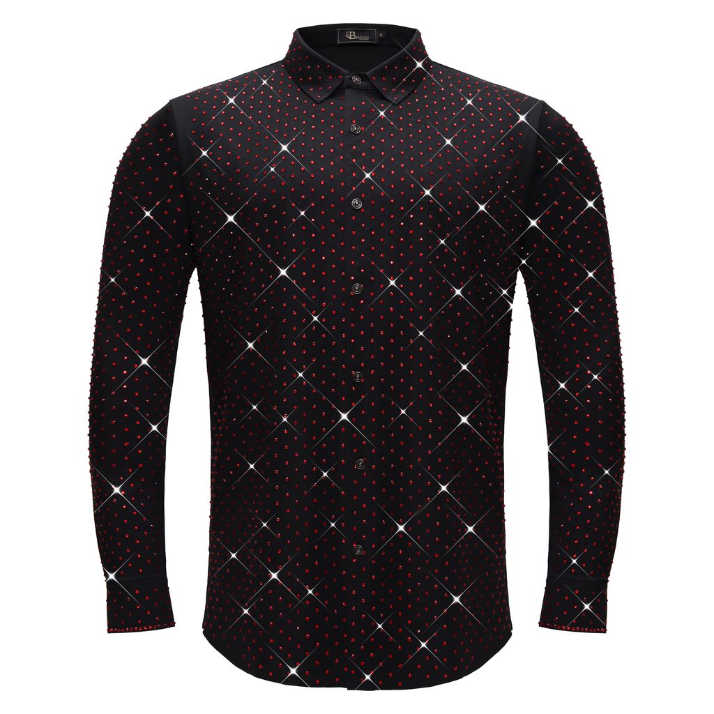Downtown Nights BLACK/RED - Dudes Boutique