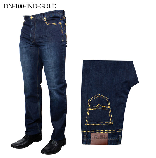 Prestige DN-100 Indigo/Gold Jeans