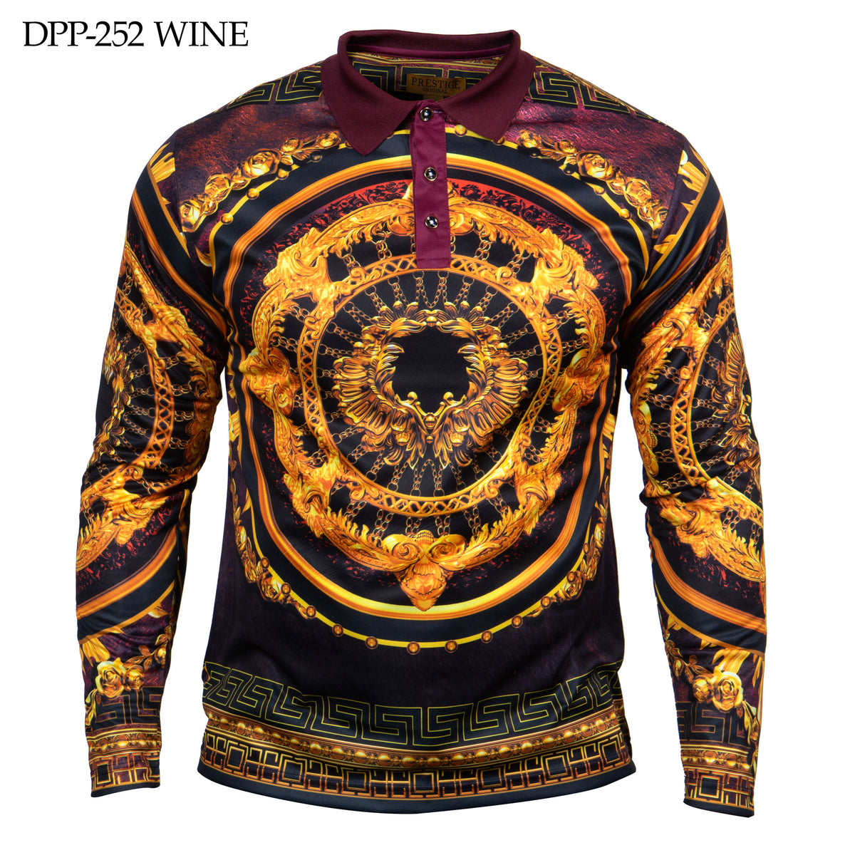Prestige Royal Portal Wine L/S Shirt - Dudes Boutique