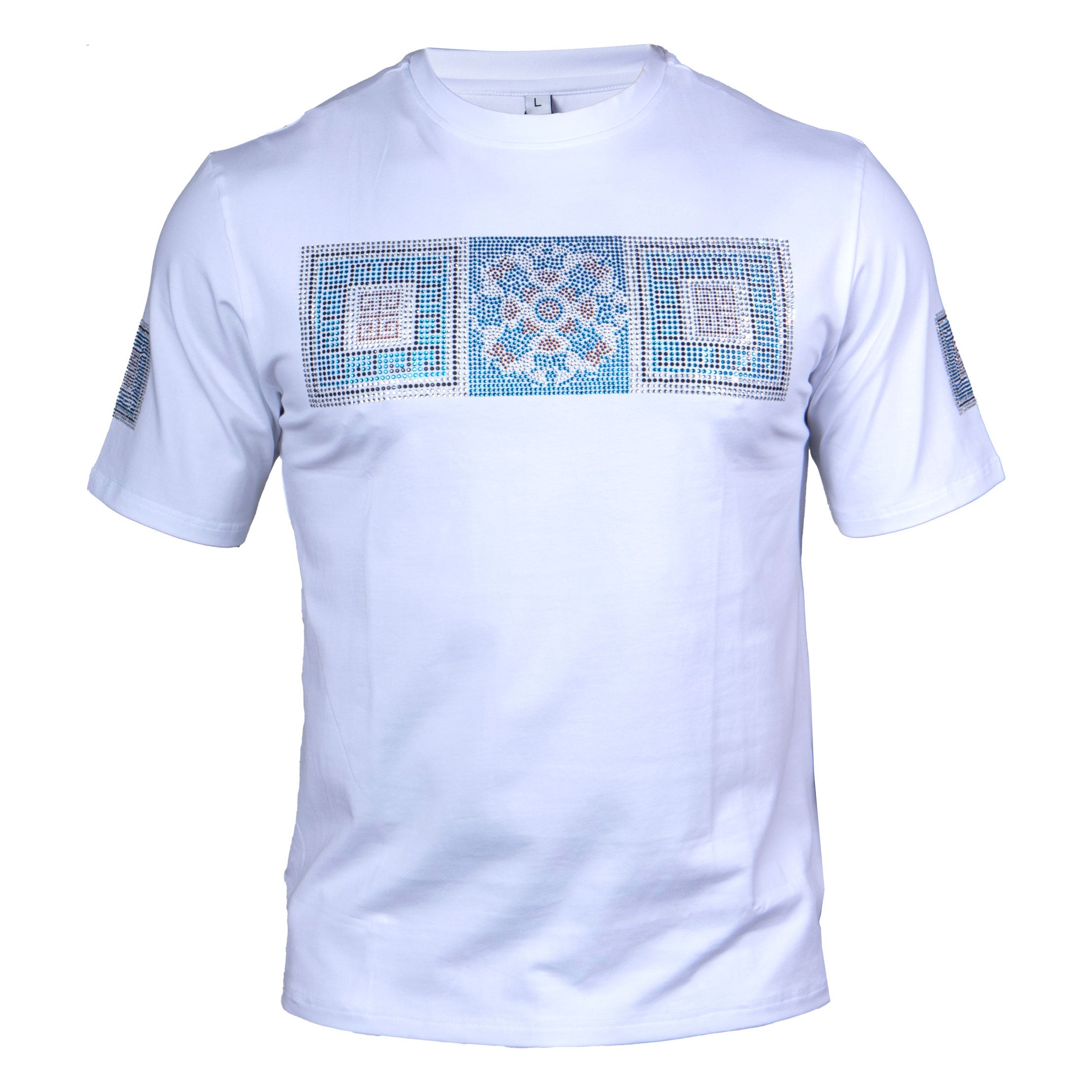 Prestige DPP-601 White Crystal Shirt