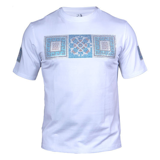 Prestige DPP-601 White Crystal Shirt
