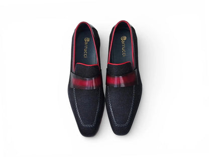 Denim Loafer in Lug Sole