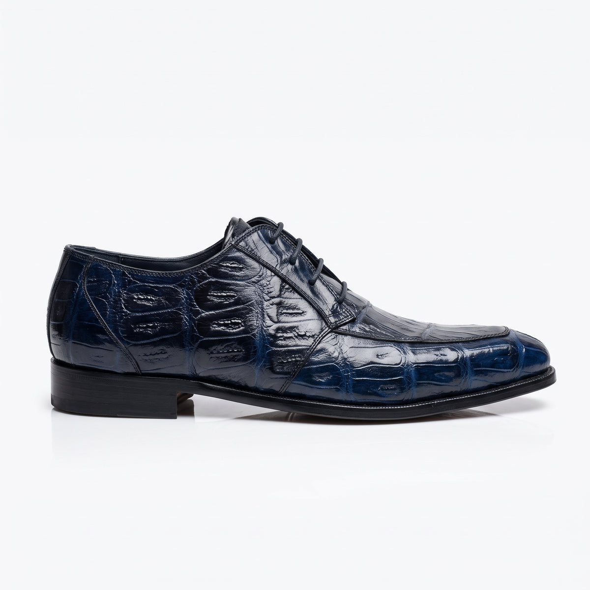 Mauri 1000/3 Wonder Blue Baby Crocodile Dress Shoes
