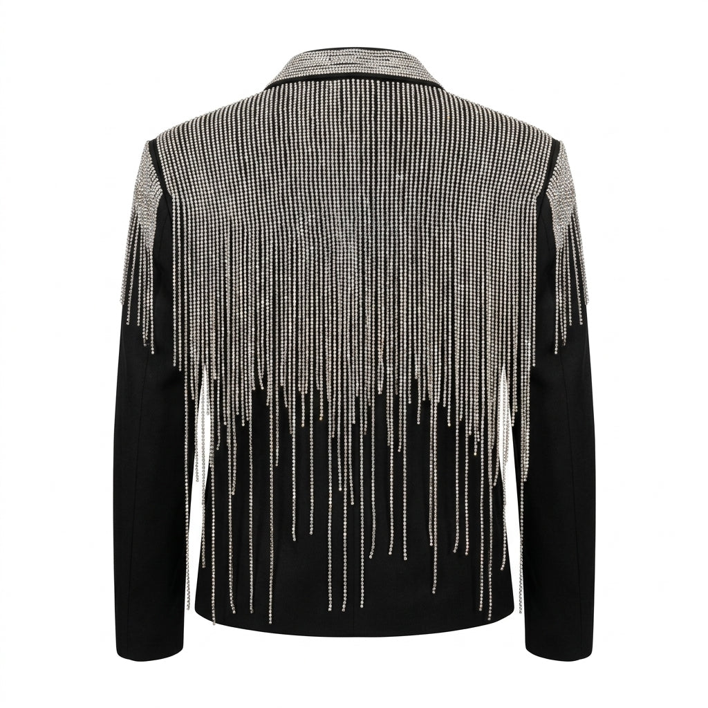 Kashani Starfall Chandelier beaded jacket
