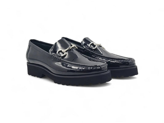Horse Bit Loafer in Lug Sole