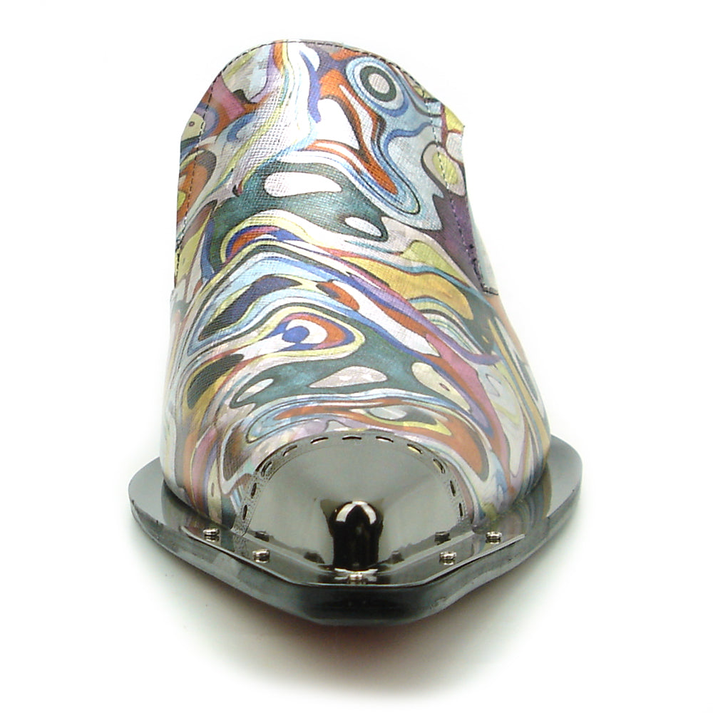 FI-7467 Multi Color Leather Metal Tip Slip on Fiesso by Aurelio Garcia