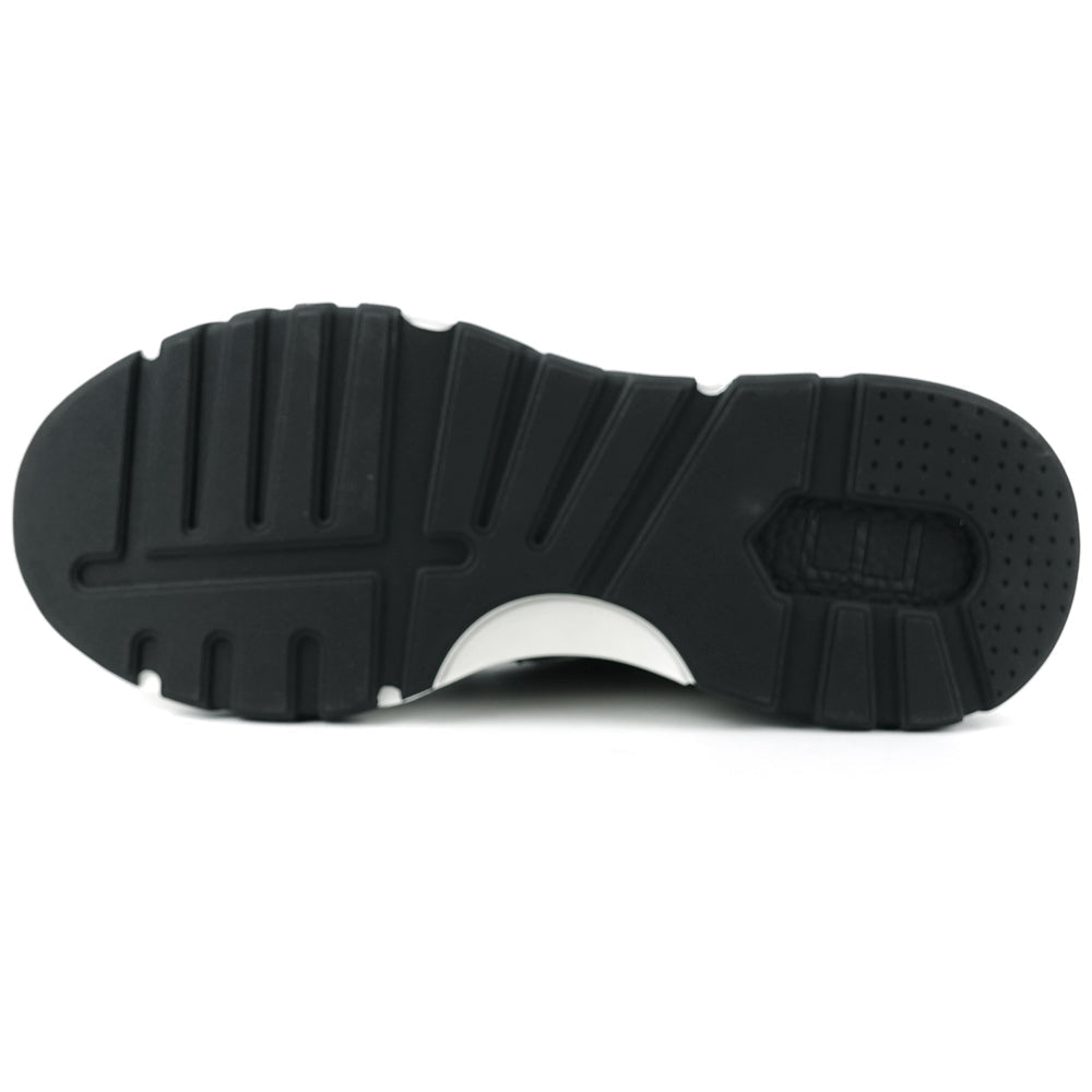FI-2404 Black Multi Color Lane up Sneaker Encore by Fiesso