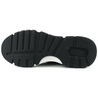 FI-2407 Black Suede Rhinestones Lane up Sneaker Encore by Fiesso