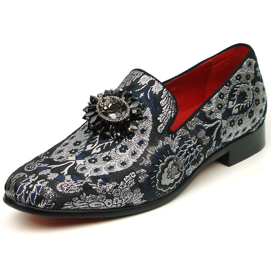 FI-7385-3 Multicolor Slip on Loafer Fiesso by Aurelio Garcia