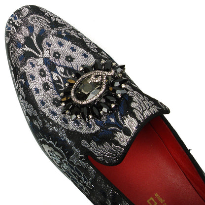 FI-7385-3 Multicolor Slip on Loafer Fiesso by Aurelio Garcia