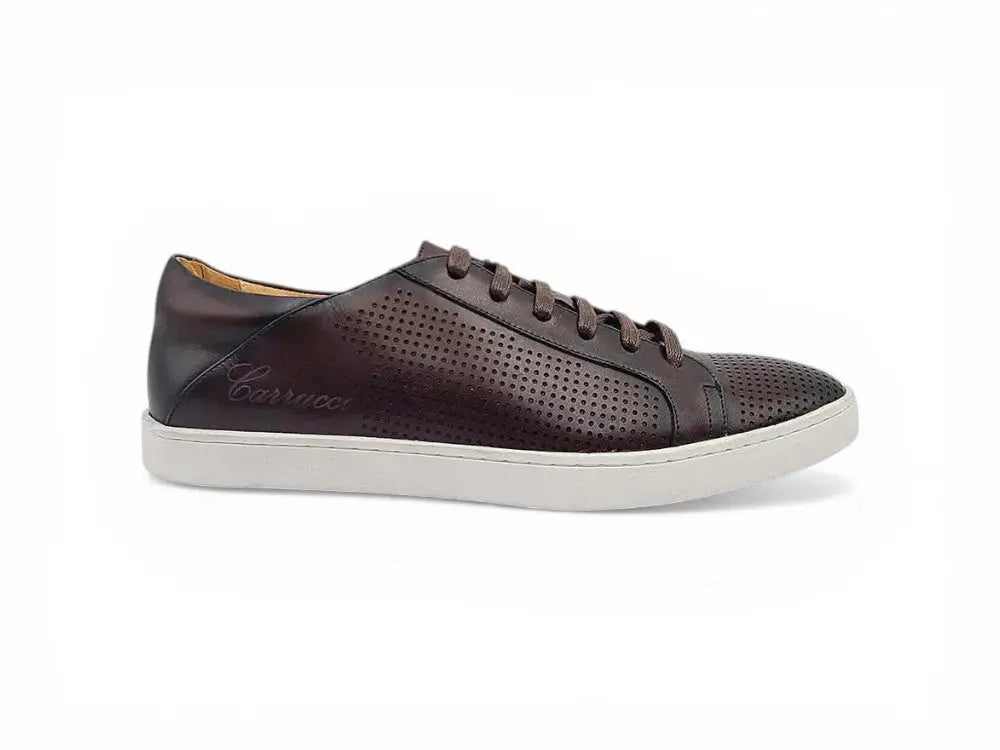 Fashion Lace-up Leather Sneaker