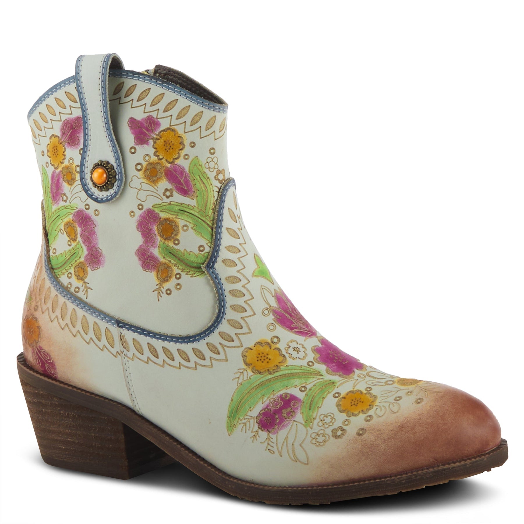 L`ARTISTE GALOP WHITE BOOT - Dudes Boutique