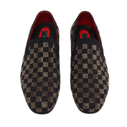 Glam Ties BLACK/GOLD - Dudes Boutique