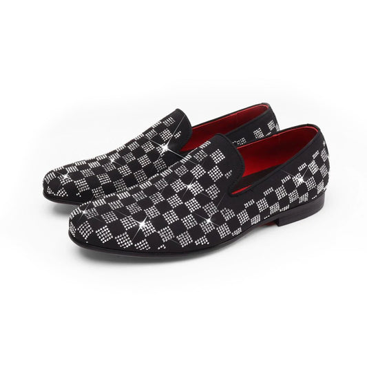 Glam Ties BLACK/SILVER - Dudes Boutique