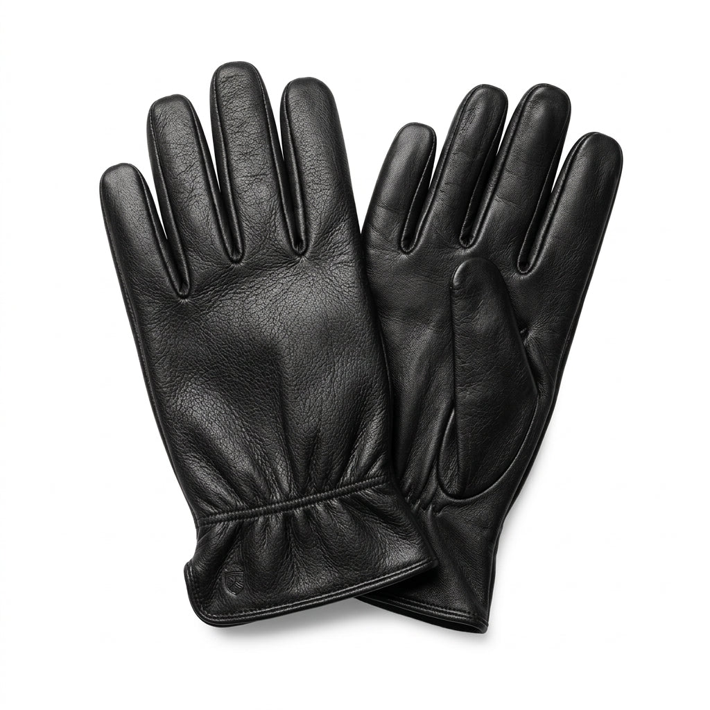 Kashani Men's Black lined Gloves