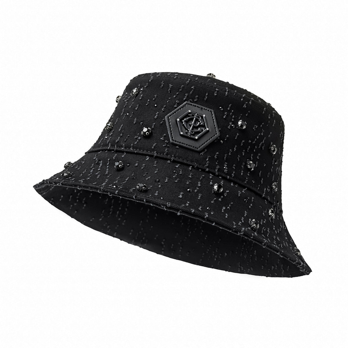 Sanctum Cross Denim hat - Century Penthouse BLACK/BLACK