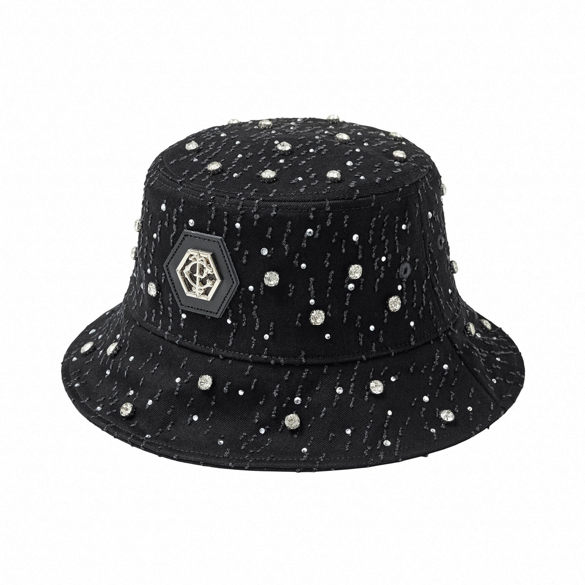 Sanctum Cross Denim hat - Century Penthouse BLACK/SILVER