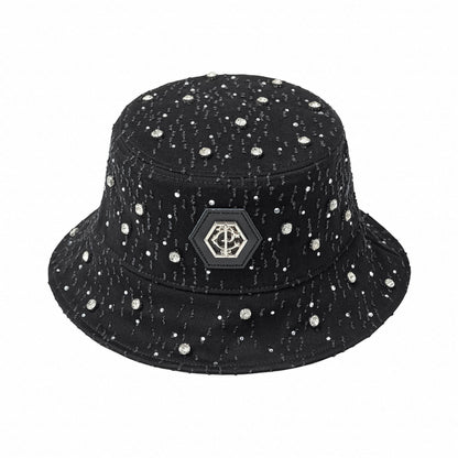 Sanctum Cross Denim hat - Century Penthouse BLACK/SILVER