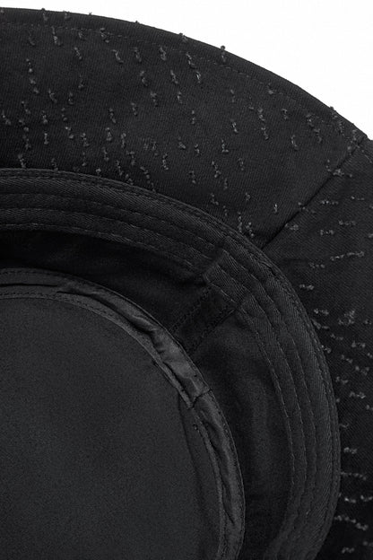 Sanctum Cross Denim hat - Century Penthouse BLACK/SILVER
