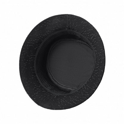 Sanctum Cross Denim hat - Century Penthouse BLACK/SILVER