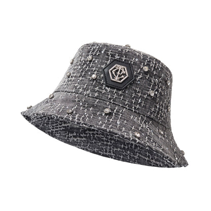 Sanctum Cross Denim hat - Century Penthouse GREY