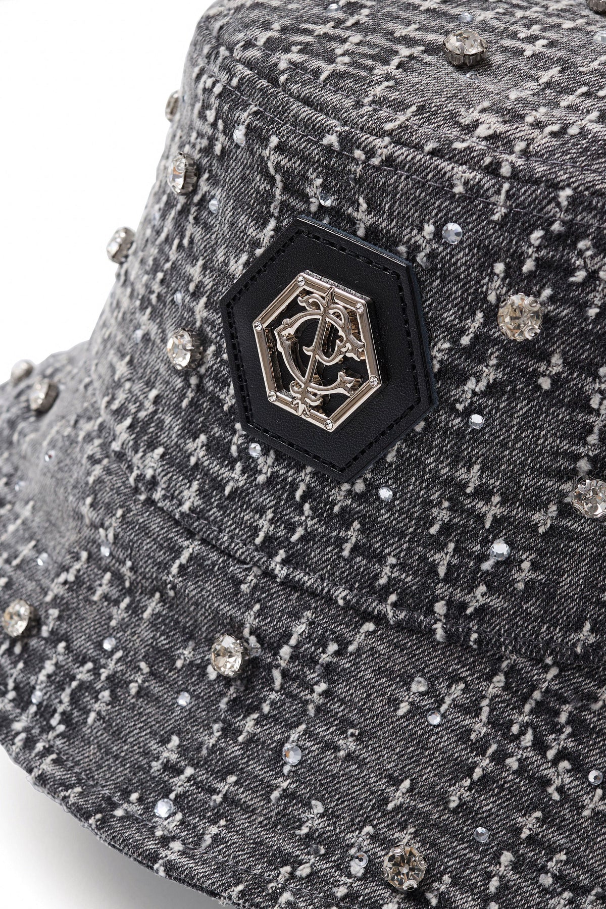 Sanctum Cross Denim hat - Century Penthouse GREY