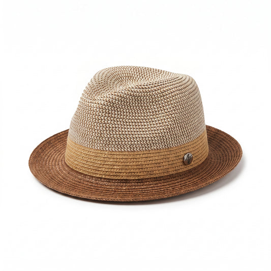 Bruno Capelo Gio Ivory/Brown Hat